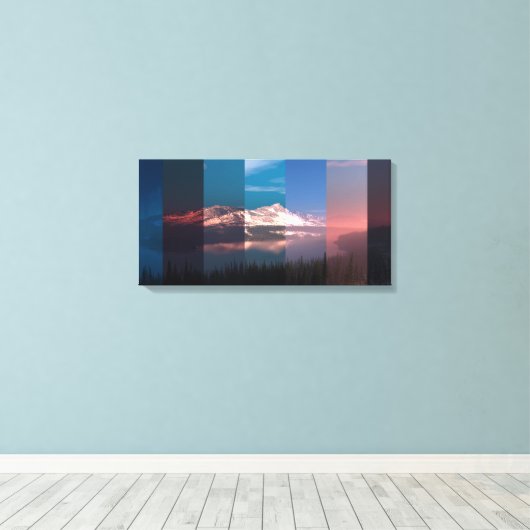 Taiga (Reihe) Leinwanddruck (Insitu (Holzboden))