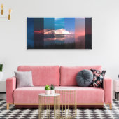 Taiga (Reihe) Leinwanddruck (Insitu (Wohnzimmer))