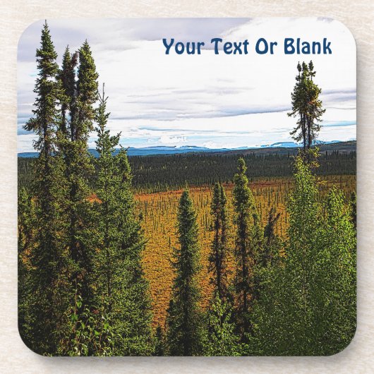 Taiga Summer Getränkeuntersetzer (Vorderseite)