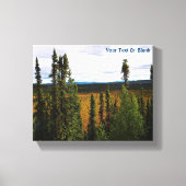 Taiga Summer Leinwanddruck (Vorderseite)