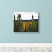 Taiga Summer Leinwanddruck (Insitu (Holzboden))