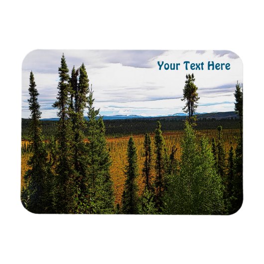 Taiga Summer Magnet (Horizontal)