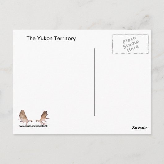 Taiga Summer Postkarte (Rückseite)