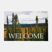 Taiga Summer - Willkommen Fußmatte (Vorderseite)