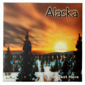 Taiga Sun - Alaska Fliese (Vorderseite)