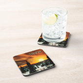 Taiga Sun - Alaska Getränkeuntersetzer (Rechte Seite)