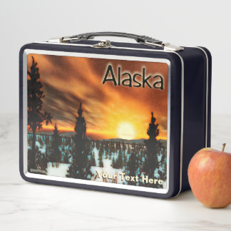 Taiga Sun - Alaska Metall Brotdose