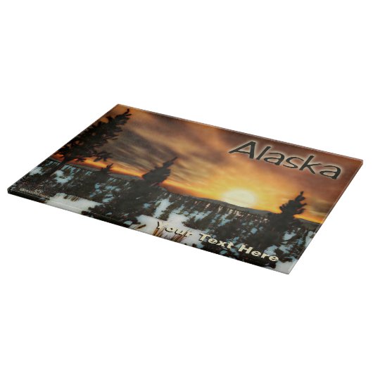 Taiga Sun - Alaska Schneidebrett (Ecke)