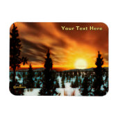 Taiga Sun Magnet (Horizontal)