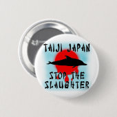 Taiji-Schlacht Button (Vorne & Hinten)