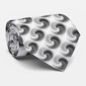Taiji Taichi Pattern Krawatte (Gerollt)