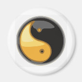 Taijitu_gelb Magnet (Vorne)