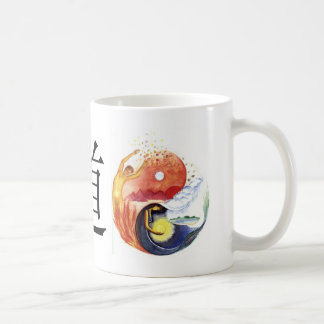 Taijitu veranschaulicht Polarität Kaffeetasse