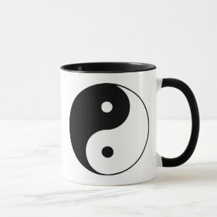 Taijitu Yin Yang Tasse