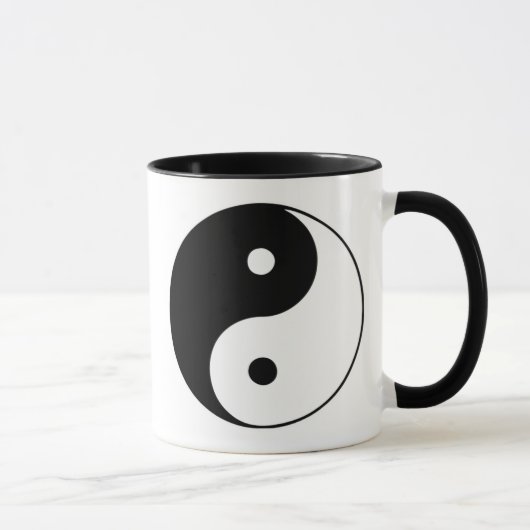 Taijitu Yin Yang Tasse (Rechts)