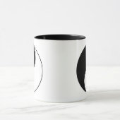 Taijitu Yin Yang Tasse (Zentrum)