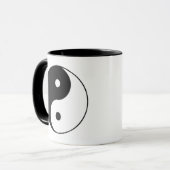 Taijitu Yin Yang Tasse (Vorderseite Links)