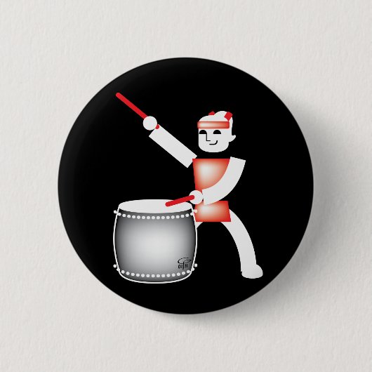 Taiko Beta Button (Vorderseite)