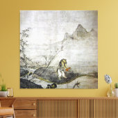 Taikō Josetsu / Catfish mit Gourd / Leinwanddruck (Insitu (Wohnzimmer))