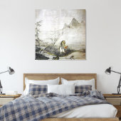 Taikō Josetsu / Catfish mit Gourd / Leinwanddruck (Insitu (Schlafzimmer))