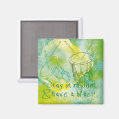 Taiko Magneet met leuke qoute Magnet (Vorderseite/Rückseite)