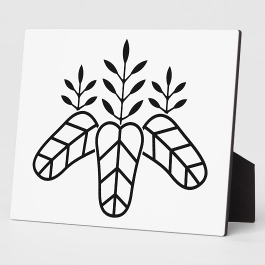 Taiko paulownia fotoplatte (Seite)