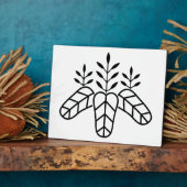 Taiko paulownia fotoplatte (Seite)