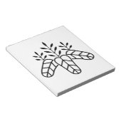 Taiko paulownia notizblock (angewinkelt)