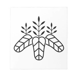 Taiko paulownia notizblock