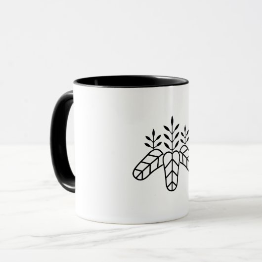Taiko paulownia tasse (Vorderseite Links)