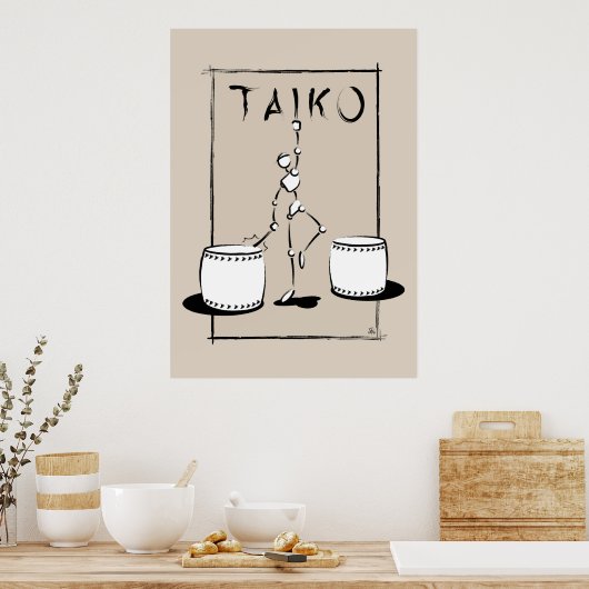 Taiko Poster (Küche)