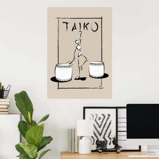 Taiko Poster (Heimbüro)