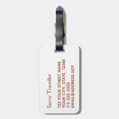 Taiko Trommel-Geschenke Identifikations-Umbau Gepäckanhänger (Rückseite vertikal)