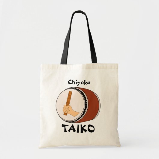 Taiko Trommel-Japaner, der personalisierte Tasche (Vorne)