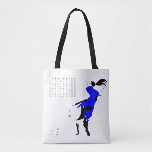 Taiko Trommler Totasche Tasche (Vorderseite)