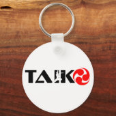 Taiko-Typ (Design 1) Schlüsselanhänger (Vorderseite)
