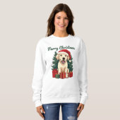 Tail-Wagging Christmas Sweatshirt (Vorne ganz)