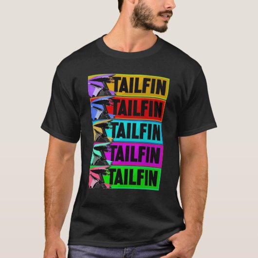 Tailfin T-Shirt (Vorderseite)