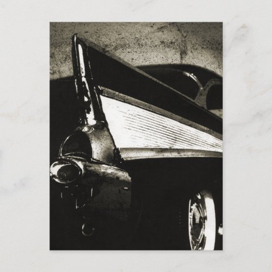 Tailfins - Chevy Postcard 1957 Postkarte (Vorderseite)