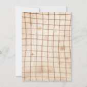 Tailgate Car Football GRILLEN Beer Couples Dusche Einladung (Rückseite)