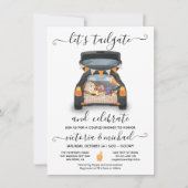 Tailgate Car Football GRILLEN Beer Couples Dusche Einladung (Vorderseite)