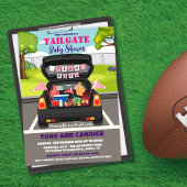 Tailgate Football Baby Dusche Paar Dusche Einladung