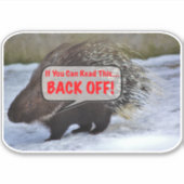 Tailgate Me Aufkleber (Vorderseite)