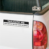 Tailgate Me Autoaufkleber (Auf Lkw)