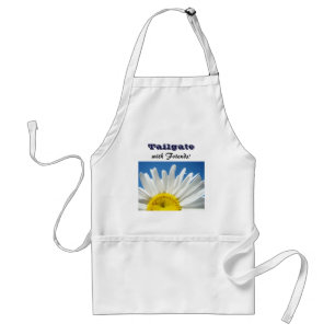 Tailgate mit Freunden! Schürze Daisy Blume Blue