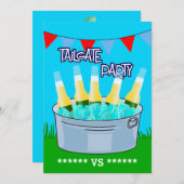 Tailgate Party Einladung (Vorne/Hinten)