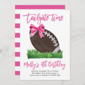 Tailgate Time Birthday Einladung (Vorne/Hinten)