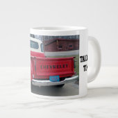 Tailgate Time Classic Chevy Truck Jumbo Tasse (Vorderseite Rechts)
