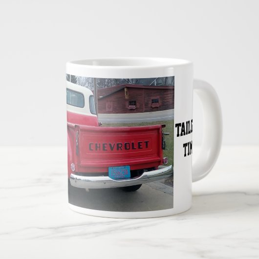 Tailgate Time Classic Chevy Truck Jumbo Tasse (Vorderseite Rechts)