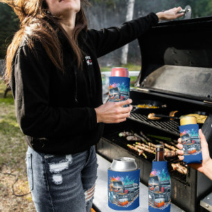 Tailgate Time Cowboy Kochen GRILLEN Pit Custom Dosenkühler